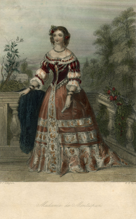 Francoise de Montespan, one of Louis XIV’s mistresses and probably a client to Catherine Voisin. Photo via Getty.